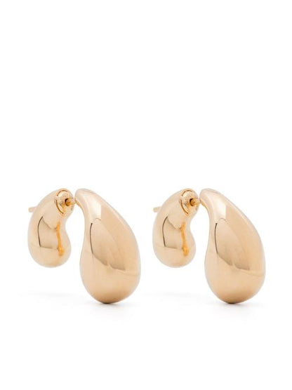 TEARDROP SILVER EARRINGS