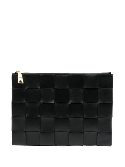 CASSETTE MEDIUM LEATHER POUCH