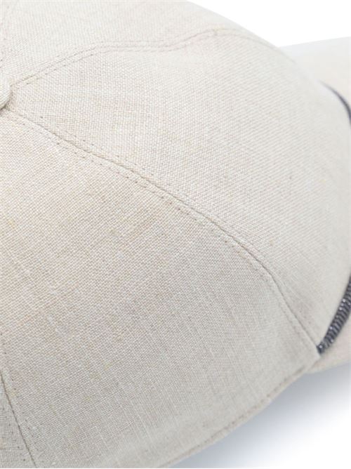 LINEN BASEBALL CAP