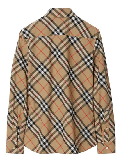 CHECK COTTON SHIRT