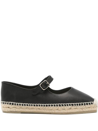 PEPA LEATHER ESPADRILLES
