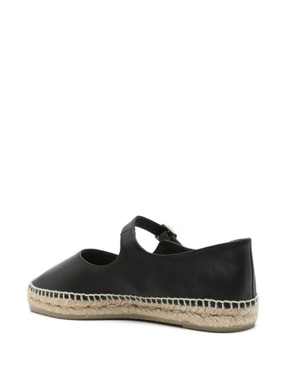 PEPA LEATHER ESPADRILLES