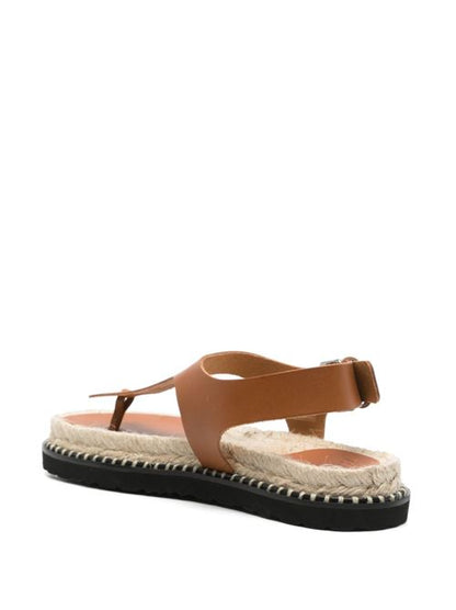 TOKIO LEATHER THONG SANDALS