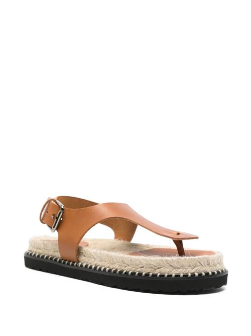 TOKIO LEATHER THONG SANDALS
