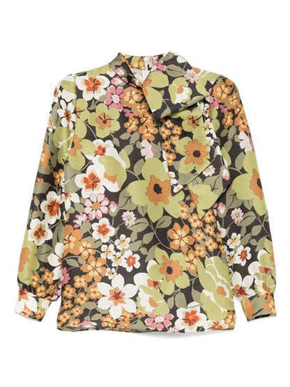 PRINTED SILK SHIRT