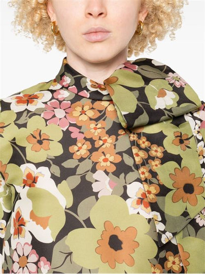 PRINTED SILK SHIRT