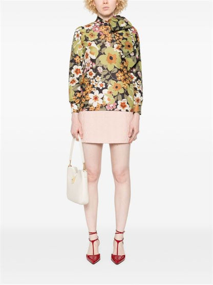 PRINTED SILK SHIRT