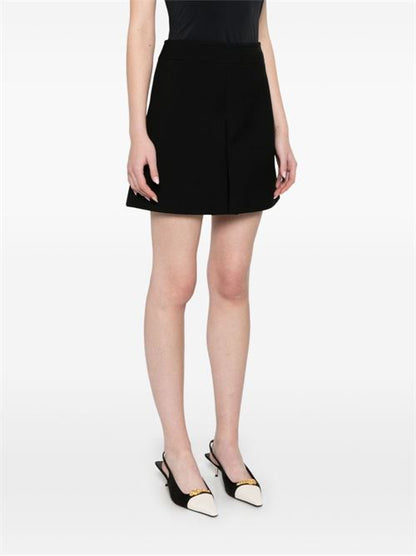 WOOL MINI SKIRT
