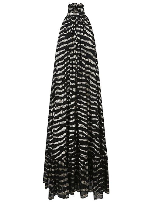PRINTED SILK SHORT DRESS