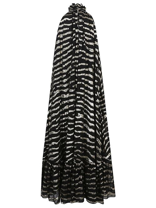 PRINTED SILK SHORT DRESS