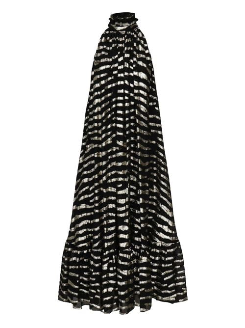 PRINTED SILK SHORT DRESS