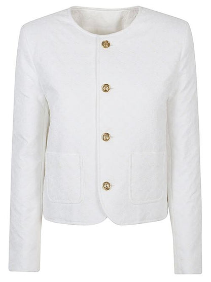 COTTON SINGLE-BREASTED JACKET