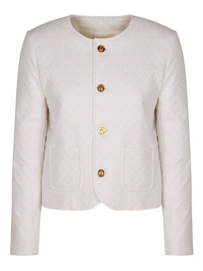 COTTON SINGLE-BREASTED JACKET