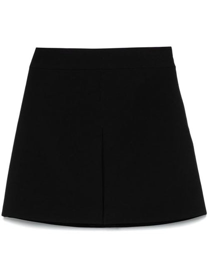 WOOL MINI SKIRT