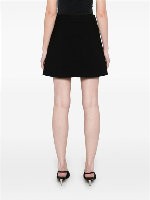 WOOL MINI SKIRT