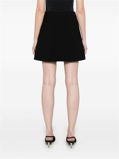 WOOL MINI SKIRT