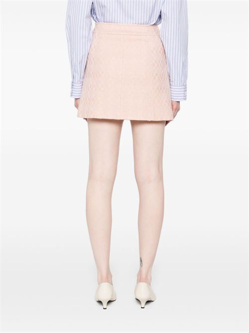 WOOL MINI SKIRT