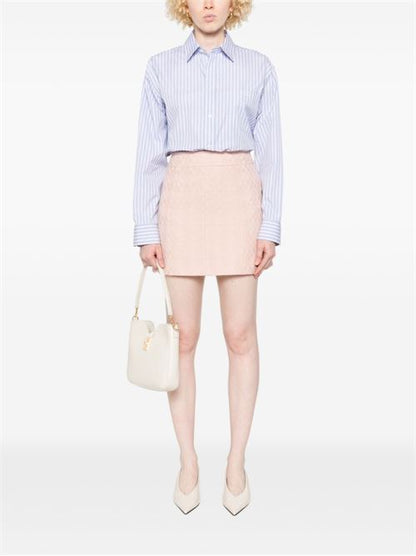 WOOL MINI SKIRT