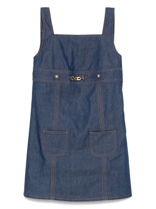 DENIM SHORT DRESS