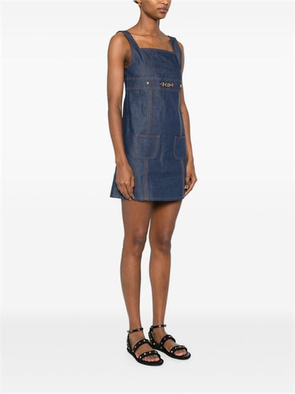 DENIM SHORT DRESS