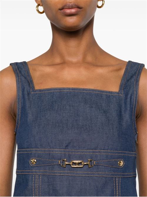 DENIM SHORT DRESS