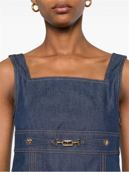 DENIM SHORT DRESS