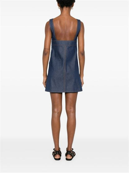 DENIM SHORT DRESS