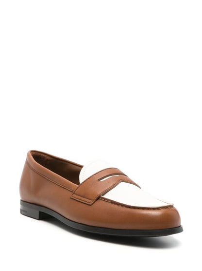 LEATHER LOAFERS