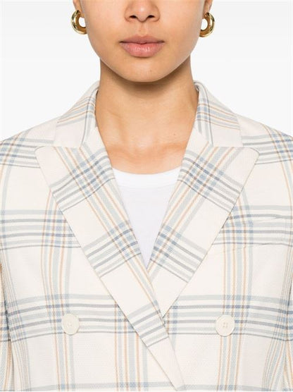 COTTON DOUBLE-BREASTED JACKET