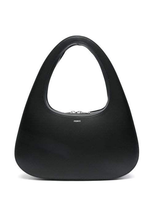 SWIPE BAGUETTE LEATHER SHOULDER BAG