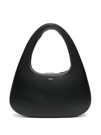 SWIPE BAGUETTE LEATHER SHOULDER BAG
