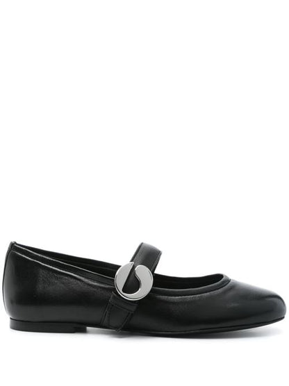 LEATHER BALLET FLATS