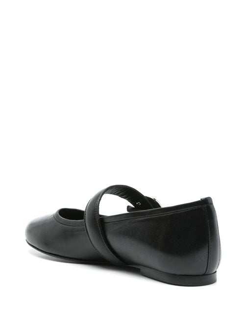 LEATHER BALLET FLATS