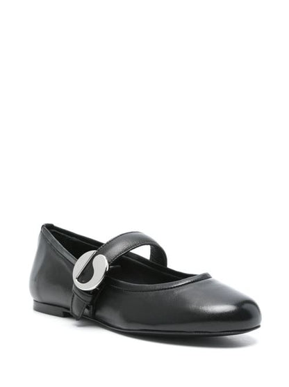LEATHER BALLET FLATS