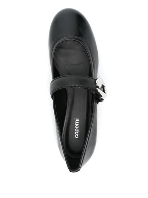 LEATHER BALLET FLATS