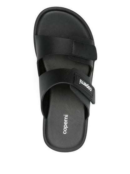WEDGE DOUBLE-STRAP SANDALS