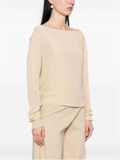 TROUBLE SILK TOP