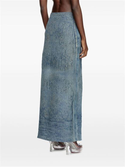 DENIM MIDI SKIRT
