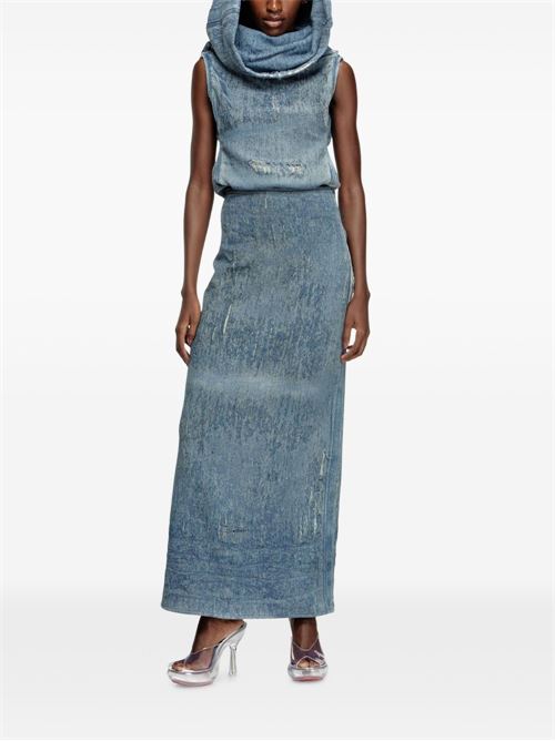 DENIM MIDI SKIRT