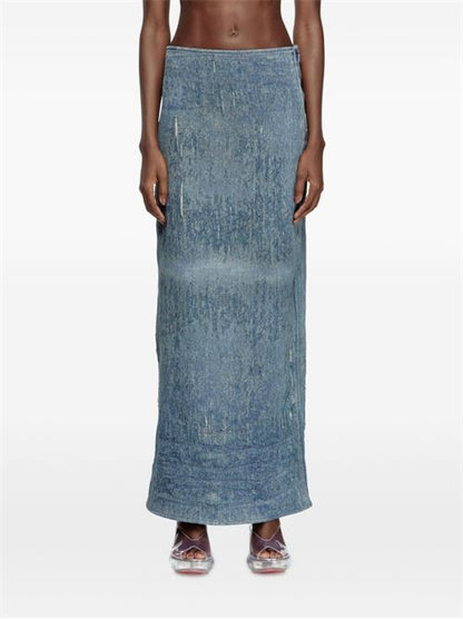 DENIM MIDI SKIRT