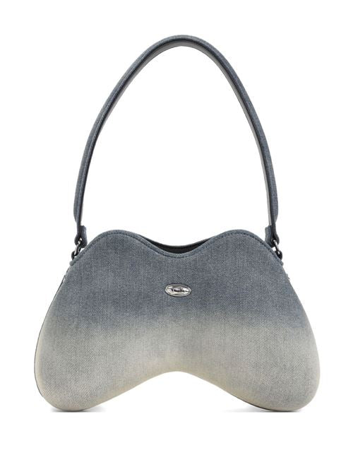 DOUBLE-D DENIM SHOULDER BAG