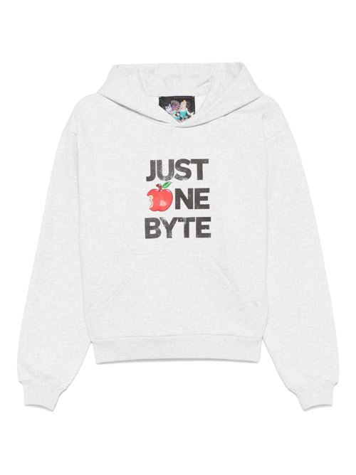 JUST ONE BYTE COTTON HOODIE