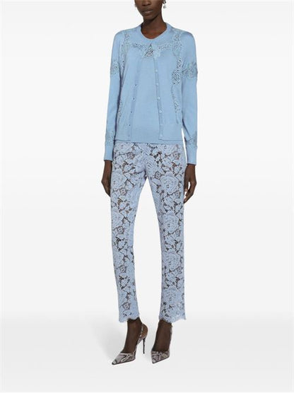 CORDONETTO LACE TROUSERS