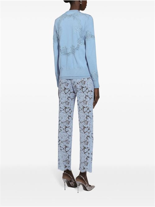 CORDONETTO LACE TROUSERS