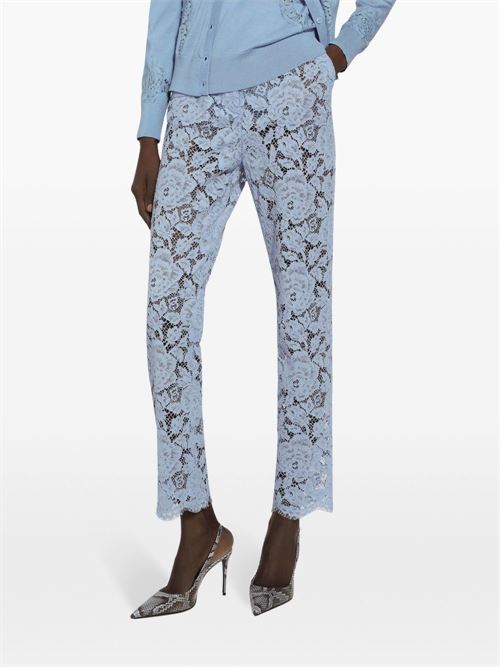 CORDONETTO LACE TROUSERS