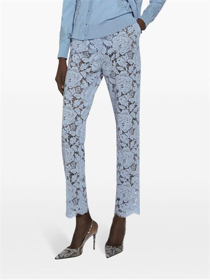 CORDONETTO LACE TROUSERS