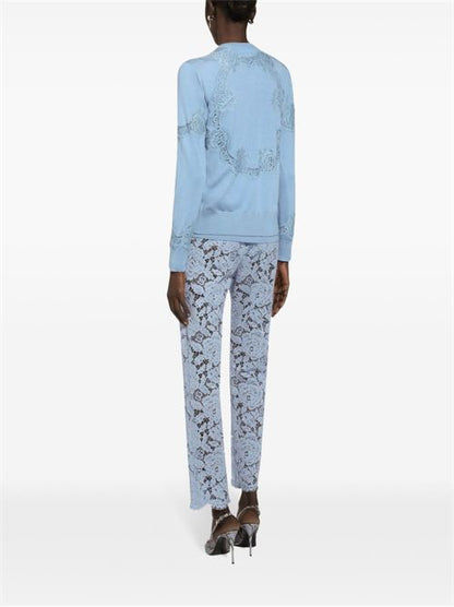 CORDONETTO LACE TROUSERS