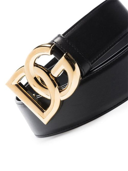 DG LOGO LEATHER BELT
