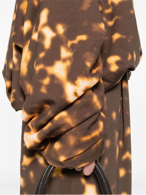 HANNET PRINTED COTTON SWEATSHIRT