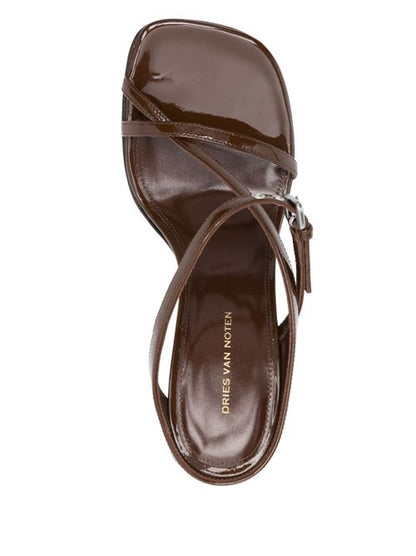 ASYMMETRIC HEEL SANDALS